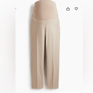 H&M Beige Maternity Trousers